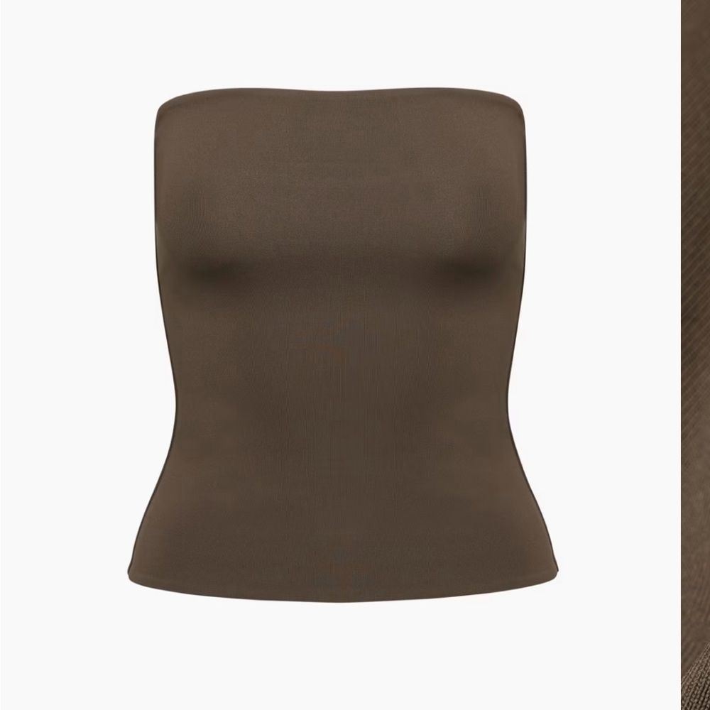 Aritzia contour top size small in rich mocha brown